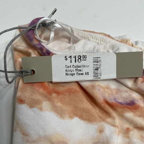 Tart Collections XS Maxi Dress Aeryn Extra Small Nuage Rose (orange/purple) NWT - Picture 9 of 10